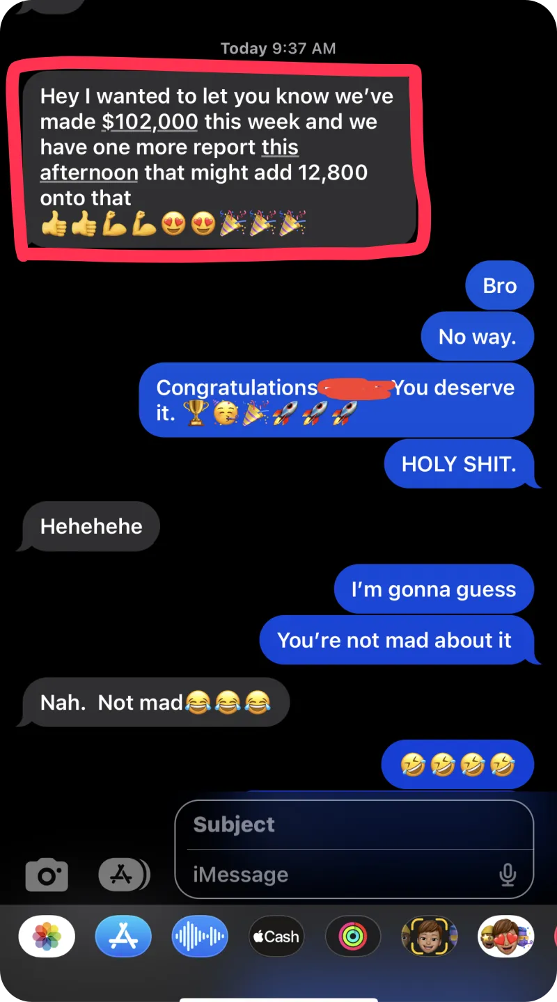 Client result screenshot 3